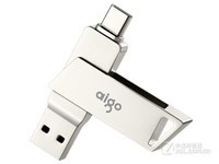 爱国者（aigo）256GB Type-C手机U盘 U350 高速两用 双接口U盘 USB3.2 OTG 安卓苹果笔记本电脑通用优盘