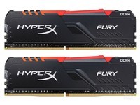 金士顿 (Kingston) FURY 32GB(16G×2)套装 DDR4 3600 台式机内存条 Beast野兽系列 RGB灯条 骇客神条