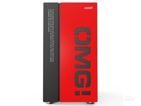游戏悍将 OMG-MATX黑色 Micro中小板台式机电脑机箱（支持长显卡/240水冷/钢化玻璃侧透/带磁吸防尘网）