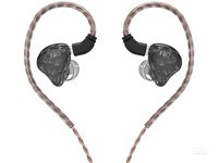 飞傲（FiiO） FH1s两单元圈铁耳机HIFI发烧入耳式重低音0.78mm双针楼氏耳塞 黑色