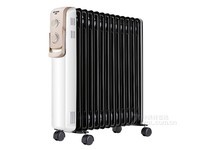 艾美特(Airmate)京品家电 取暖器/电暖器家用/电暖气片 办公室/带烘干衣架13片大面积电热油汀HU1329-W