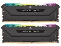 美商海盗船（USCORSAIR）16GB(8G×2)套装 DDR4 3600 台式机内存条 复仇者RGB PRO SL全彩灯条 电竞玩家款