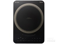 美的(Midea)电磁炉电陶炉电池炉家用猛火3500W大功率电磁灶匀火加热火锅炉一体大面板煮粥耐磨易洁CL35W7-001