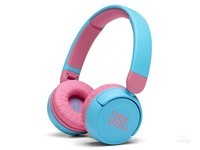 JBL JR310头戴式儿童耳机 学生学习网课耳机 线控带麦克风低分贝儿童耳麦 苹果安卓手机通用 红色