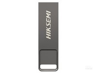 海康威视（HIKVISION） 128GB USB3.0 金属U盘X301G刀锋黑色 一体封装防尘防水 电脑车载投标高速优盘系统盘