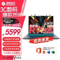 机械革命蛟龙16Pro  2024款16英寸蛟龙16K游戏本电脑锐龙R7 满功耗RTX4060光追电竞畅玩黑神话游戏笔记本电 16K丨R7  8核心丨4060丨2.5K 【办公游戏款】16G/1TB固