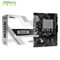 华擎 （ASRock）N100M 集成四核N100处理器入门级高性价比 工控 办公家用 N100M 四核处理器 N100