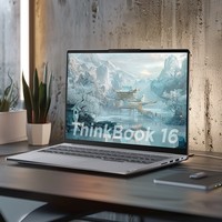 ThinkPad 联想ThinkBook14/16锐龙版 商务轻薄办公笔记本电脑 学生电脑120Hz 2024新品上市 R5 8645H 16G 1TB 02CD16英寸
