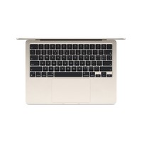 Apple/苹果AI笔记本/2024  MacBook Air 13.6英寸 M3 (8+8核) 16G 256G星光色电脑 MC8J4CH/A