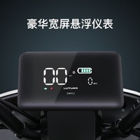 绿源（Luyuan）电动摩托车续航120公里电动车72V石墨烯电池电瓶车外卖送餐车 S20绿配72V23A石墨烯续航100公里