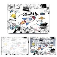 2024款戴尔灵越16Plus7640电脑贴纸7630 7620贴膜16英寸笔记本机身外壳保护膜 款式6 ABC面+磨砂防反光屏幕膜+键盘膜