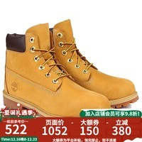 TimberlandTimberland添柏岚经典6寸男女同款大黄靴环保户外防水真皮 12909W女款-小麦色 39