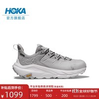 HOKA ONE ONE男女款秋冬卡哈低帮徒步鞋KAHA LOW GTX户外防水版 雾灰/云雾灰-男女款 43