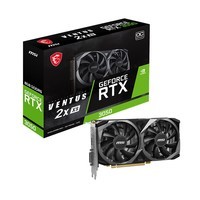 微星（MSI）万图师 GeForce RTX 3050 VENTUS 2X XS 8G OC 超频版 电竞游戏设计电脑显卡	