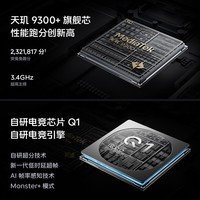 vivoiQOO Neo9S Pro 12GB+256GB 格斗黑 天玑9300+旗舰芯 IMX920索尼大底传感器 电竞手机