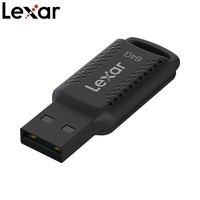 雷克沙（LEXAR） 高速U盘USB3.0闪存盘V400车载360全景办公电脑通用加密系统盘100M 环孔迷你U盘 64G