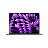 Apple/苹果AI笔记本/2024MacBookAir13.6英寸M3(8+10核)8G1TB深空灰电脑Z1B700021【定制】