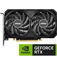 微星（MSI）万图师 GeForce RTX 4060 Ti  VENTUS 2X BLACK 16G OC 电竞AI设计智能学习电脑独立显卡 