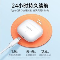 联想（Lenovo）真无线蓝牙耳机 半入耳音乐降噪通话 游戏运动跑步长续航蓝牙5.1 适用华为小米苹果手机