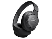 JBL TUNE 720BT 头戴式无线耳机 纯正低频音效 蓝牙5.3 免提通话 音乐游戏网课超长续航 深空黑