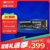 致态（ZhiTai）长江存储 1TB SSD固态硬盘 NVMe M.2接口 Ti600系列 (PCIe 4.0 产品)