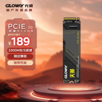 光威（Gloway）512GB SSD固态硬盘 M.2接口(NVMe协议) PCIe 3.0x4 天策系列