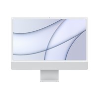 Apple iMac 24英寸 银色 4.5K屏 八核M1芯片(8核图形处理器) 16G 256G  一体式电脑主机【定制机】Z12Q0003D