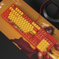 手慢无firstblood米米亚dota联名cherry樱桃轴机械键盘169元抢购