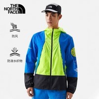 The North Face北面防风夹克男户外单层外套7ZXU 黄色/HRO L