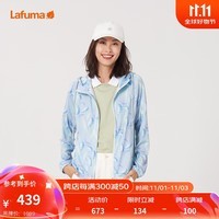 LAFUMA乐飞叶户外女士薄款外套休闲上衣 LFJA2BT37 宁静蓝LN 165/84A（38）