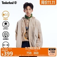 添柏岚（Timberland）官方男女款防泼水夹克24新款防晒宽松|A66F3/A66FQ A66F3071/浅米色（男款） S