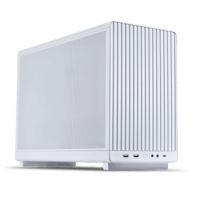 联力A3机箱台式机游戏电竞360水冷桌面小机箱MATX电脑机箱 联力 A3 白色 机箱