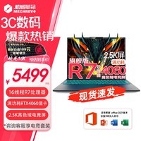 机械革命蛟龙16Pro  2024款16英寸蛟龙16K游戏本电脑锐龙R7 满功耗RTX4060光追电竞畅玩黑神话游戏笔记本电 16K丨R7-7435H丨4060丨2.5K 【办公游戏款】16G/1TB