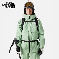 The North Face北面冲锋衣男户外GTX防水防风滑雪服82V9 浅绿色/I0G XXS