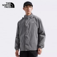 The North Face北面防风夹克男户外防泼舒适透气83QX 星辰灰/A0M XXL