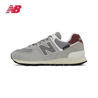 NEW BALANCE NB 574系列龙年新款官方运动鞋轻便透气跑步鞋低帮休闲鞋子 灰色 U574KBR-D 37 （脚长22.5cm）