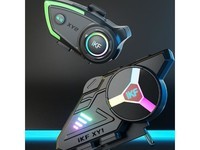 iKF XY2蓝牙耳机 头盔内置骑行摩旅无线耳机 听歌对讲通话降噪长续航防水防汗耳机专业摩托车秋冬 XY1骑士黑+FM电台模式+3重降噪