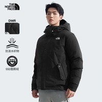 The North Face北面羽绒服男户外保暖550蓬鹅绒外套88R4 黑色/4H0 L