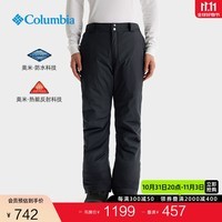 Columbia哥伦比亚户外24秋冬新男银点防水冲锋裤夹棉滑雪裤WE6952 010 S(170/70A)