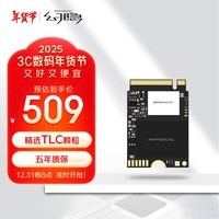 幻隐 2230 NVMe PCIe3.0*4 SSD固态硬盘steamdeck掌机使用 1TB（拆机套装）