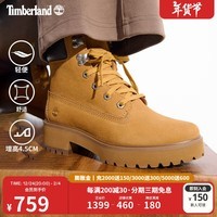 添柏岚（Timberland）官方女鞋新款6寸靴户外休闲舒适|A5VPZ A5VPZW/小麦色 38