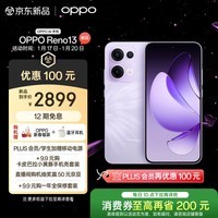 OPPO Reno13 12GB+512GB 蝶蝶紫 超美小直屏 AI高清实况照片 IP69满级防水 政府补贴 5G智能拍照手机