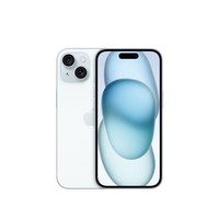 Apple iPhone 15 (A3092) 128GB 蓝色 支持移动联通电信5G 双卡双待手机【一级】