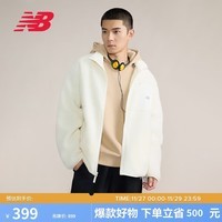 NEW BALANCE 24年男款潮流简约百搭舒适早秋拉链针织外套AMJ43362 CIC L 