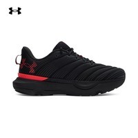 安德玛（UNDERARMOUR）秋冬Infinite Pro男女情侣运动跑步鞋跑鞋3027697 黑色001 43