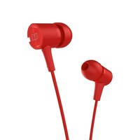 魔声（Monster） N-TUNE80线控入耳式耳机重低音耳机苹果安卓手机电脑吃鸡通用音乐耳塞 经典款-红色