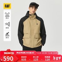 CAT卡特夹克外套男士三防防风防泼水防污户外上衣24冬新品轻户外 黑色 L