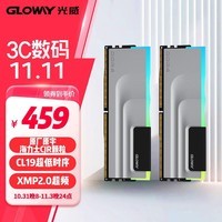 光威（Gloway）32GB(16GBx2)套装 DDR4 4000 台式机内存条 神武RGB系列 海力士CJR颗粒 