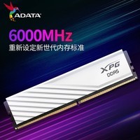 威刚XPG威龙D300 16G/32G DDR5 6000  6400 台式机电脑马甲内存条 海力士颗粒 支持XMP3.0 EXPO D300 DDR5 6400 16G×2白色C32