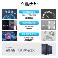 Haierϵ501ȫһ˫ƵԿTͱ˫ϵͳɱζ BCD-501WLHTS79B9U1